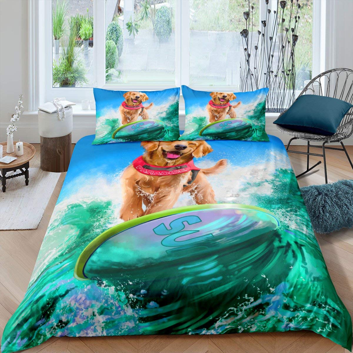Housse De Couette-220x240cm-Et Drapeau Américain Pour Homme Et Femme