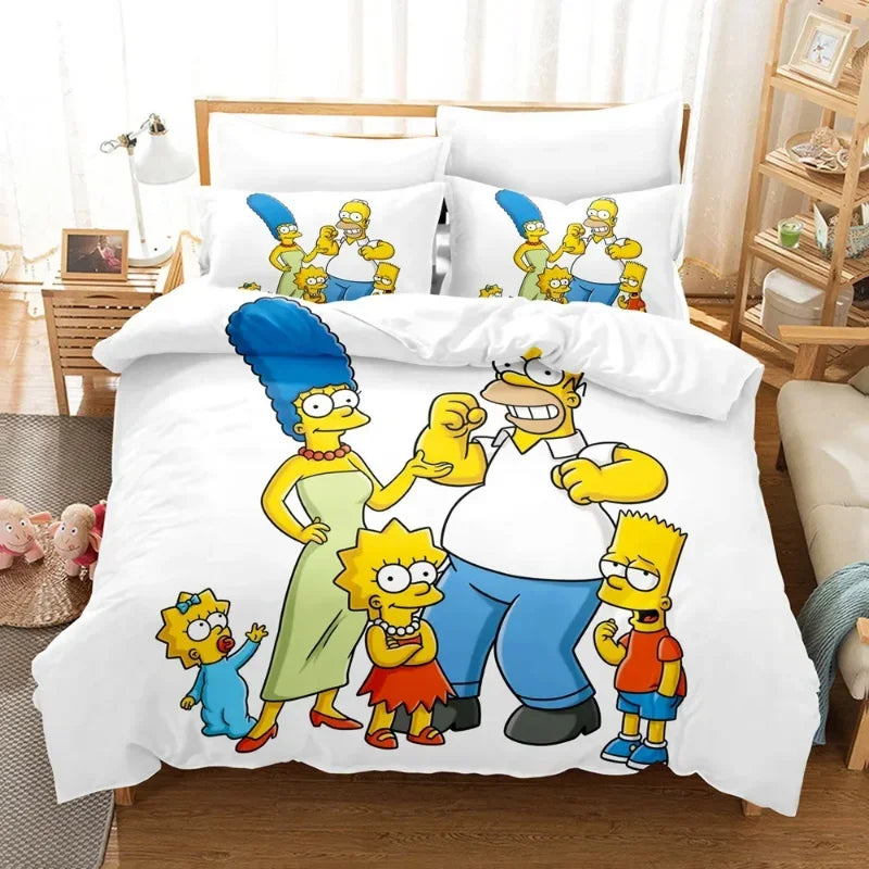 Housse de Couette Les Simpson Robot