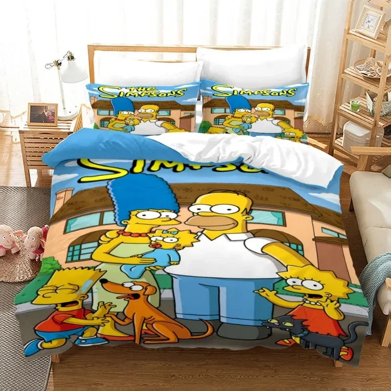Housse de Couette Les Simpson Robot
