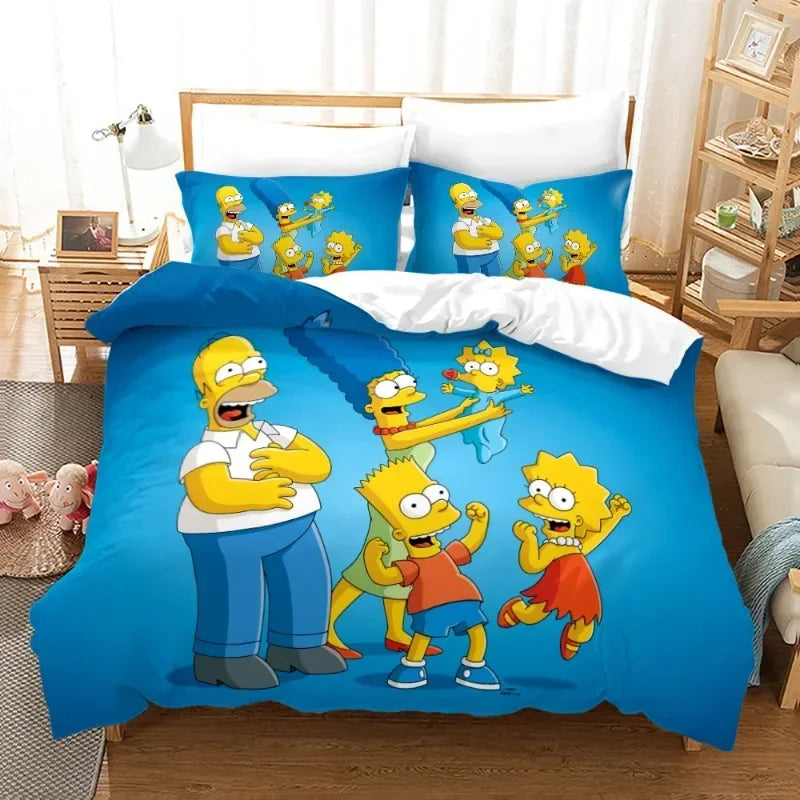 Housse de Couette Les Simpson Robot
