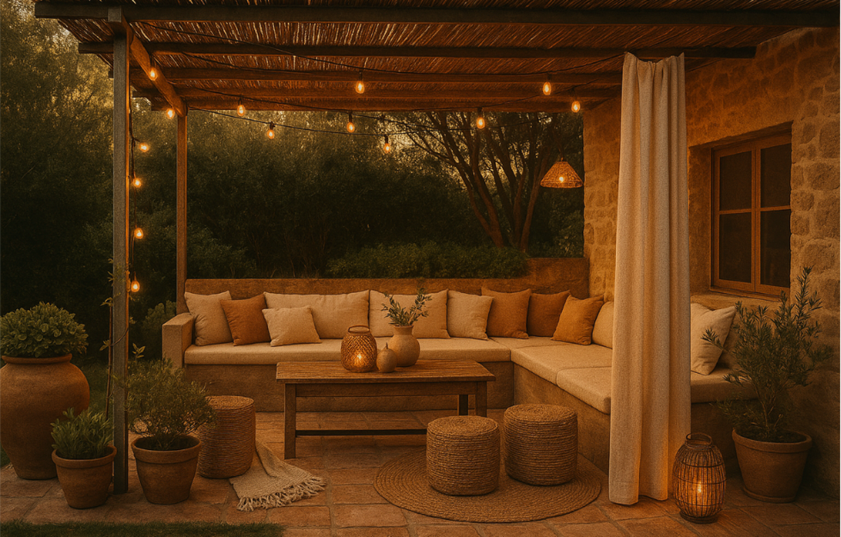 Terrasses été 2025 : l’art du style écho et la culture outdoor-chic