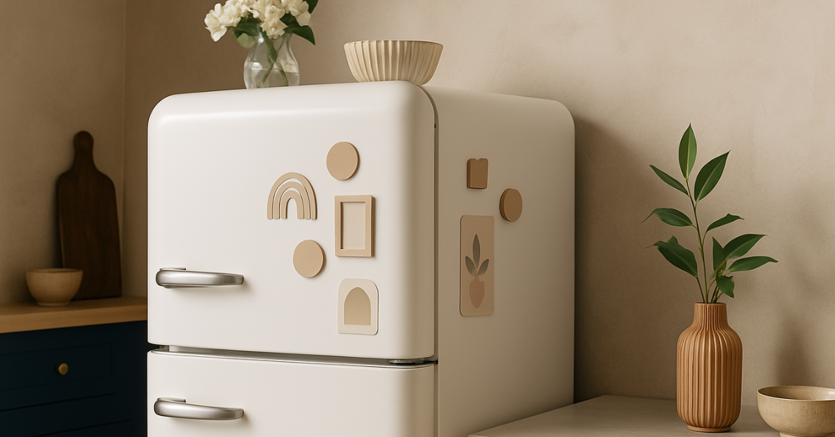 Vous n’avez jamais pensé à décorer votre frigo comme ça (et pourtant… c’est canon) ! - Royaume des Rêves