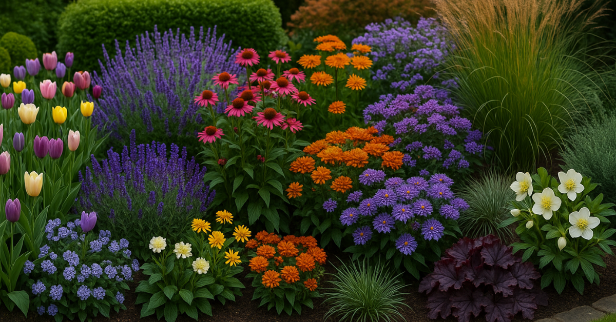 Les fleurs qui font le show toute l’année : le secret d’un extérieur canon à chaque saison - Royaume des Rêves