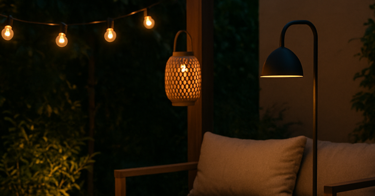 Lumière sur l’été : les lampes outdoor qui métamorphosent balcons, terrasses et jardins - Royaume des Rêves