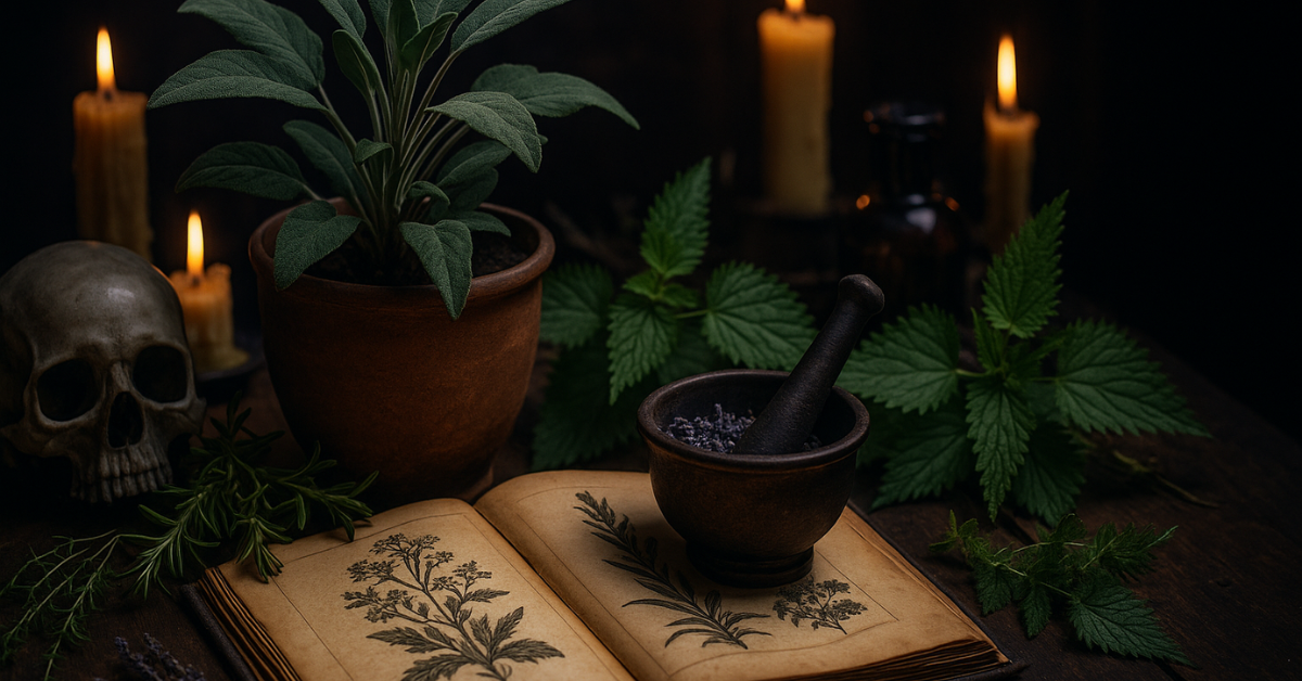 Jardín de bruja: 12 plantas medicinales para cultivar en casa para una magia verde refinada - Royaume des Rêves