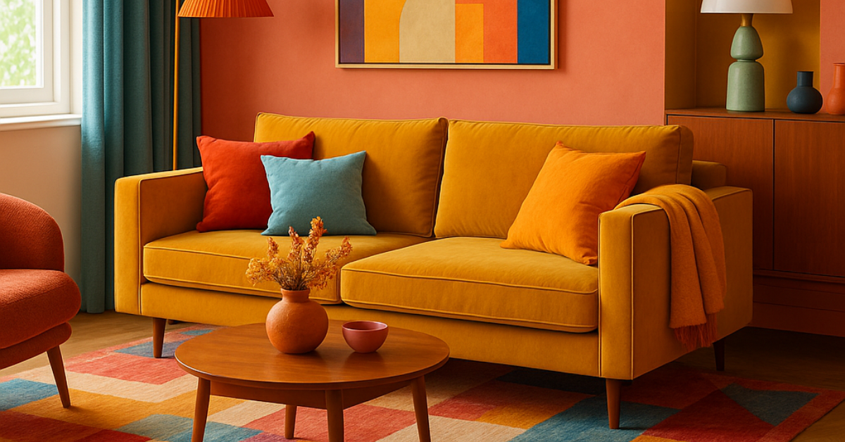 Durf de kleur aan! De decogids voor een woonkamer met persoonlijkheid - Royaume des Rêves