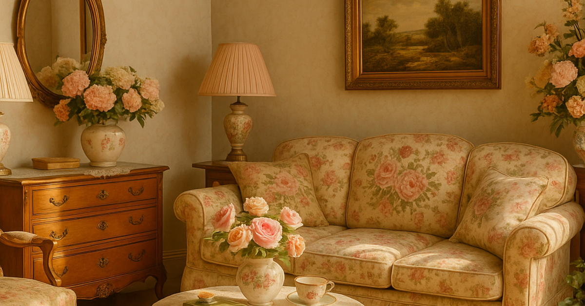 Granny Chic : la grande tendance déco ultra raffinée à adopter - Royaume des Rêves