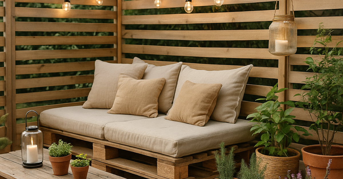 Eco-chique terras met een klein budget: inspirerende tips en betrokken ontwerpers - Royaume des Rêves