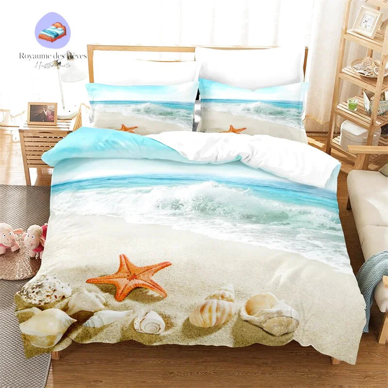 Housse de couette paysage
