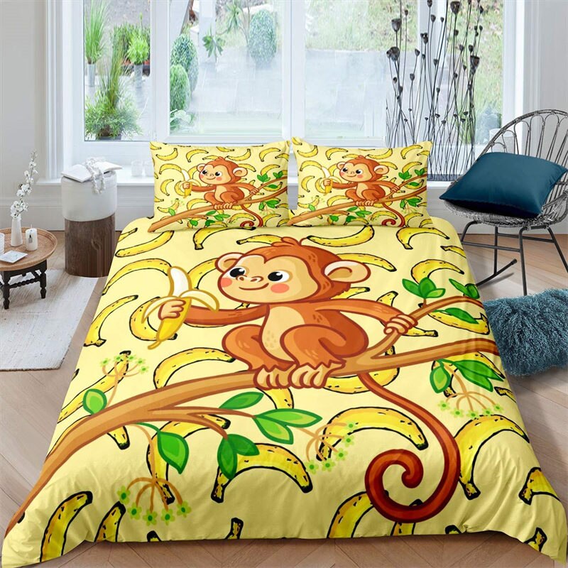 Housse de Couette Singe