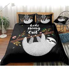 Housse de Couette Paresseux - Royaume des Rêves