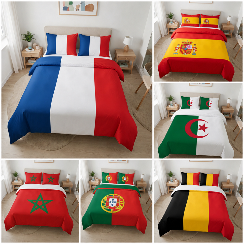 Housse de couette Coupe du Monde 2026