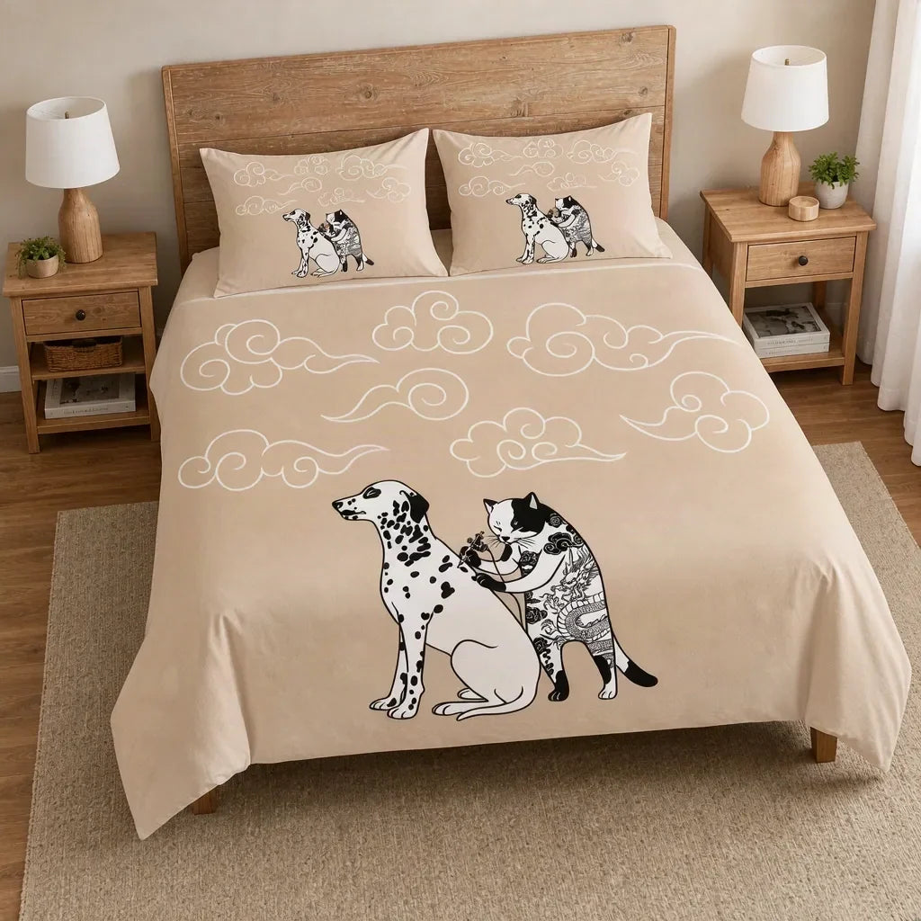 Housse de couette Tatouages