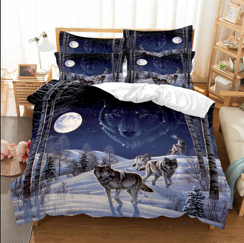 Housse de Couette Loup