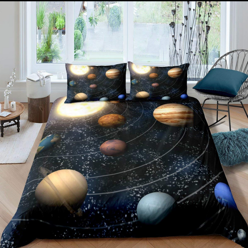 Housse de Couette Planète