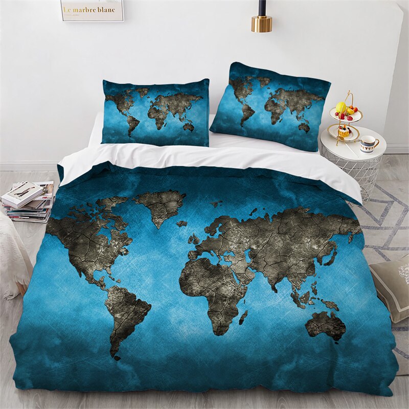 Dekbedovertrek Wereld