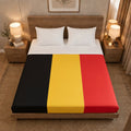 Belgium flag flat sheet