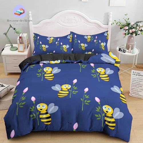 Housse de Couette Abeille Bébé