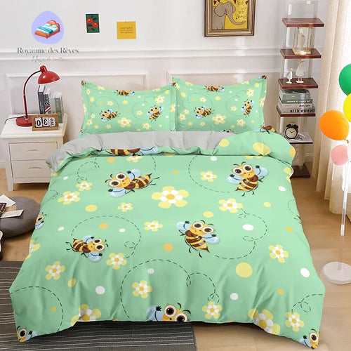 Housse de Couette Abeille Enfant