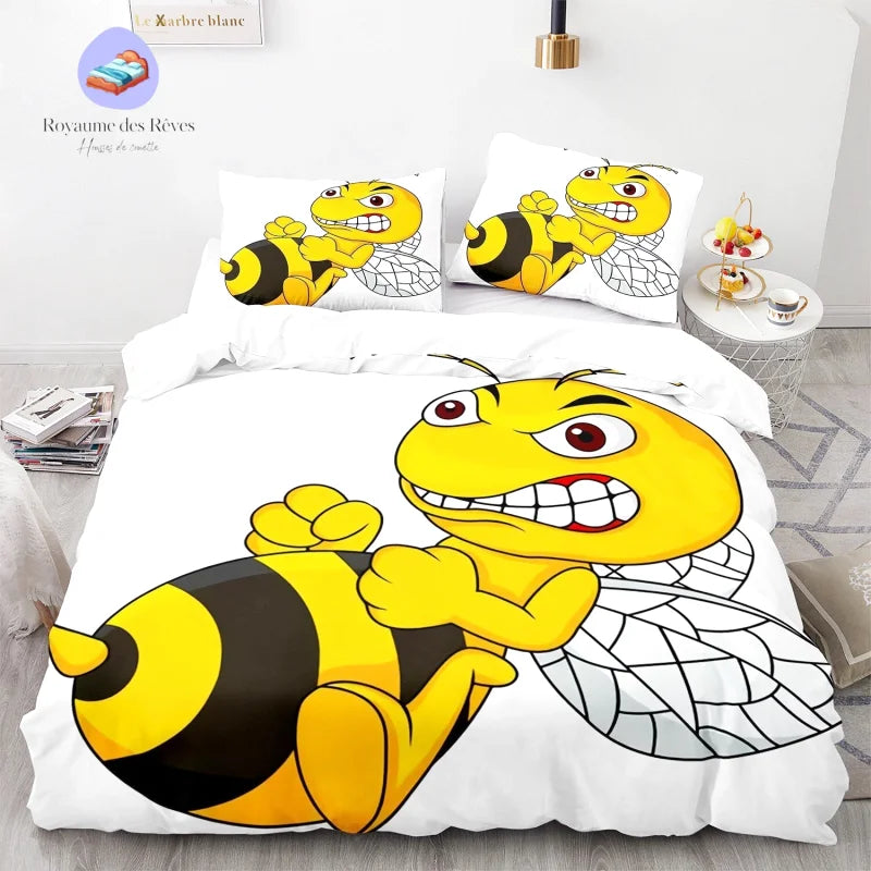 Bee Sting Duvet Cover