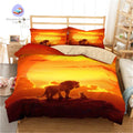 Housse de Couette Africaine Roi lion