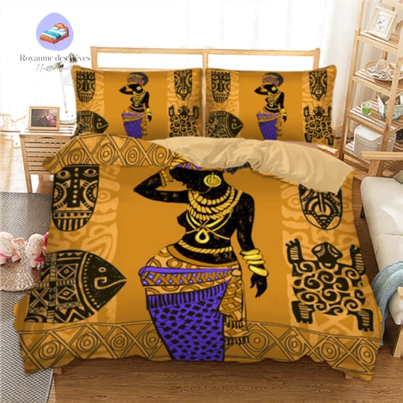 Housse de Couette Afrique 200x200