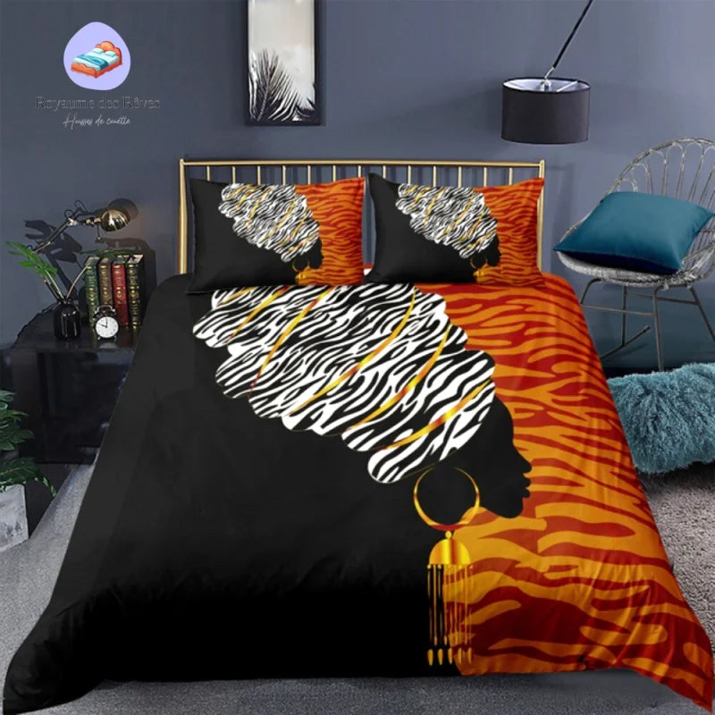 Housse de Couette Afrique Turban