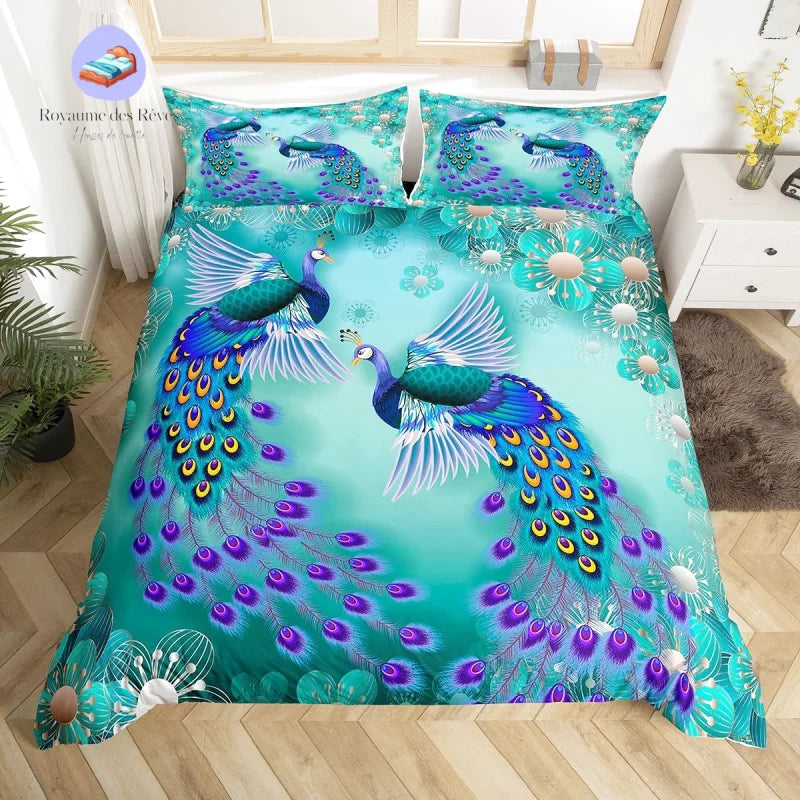 Housse de Couette Ailes de Paons