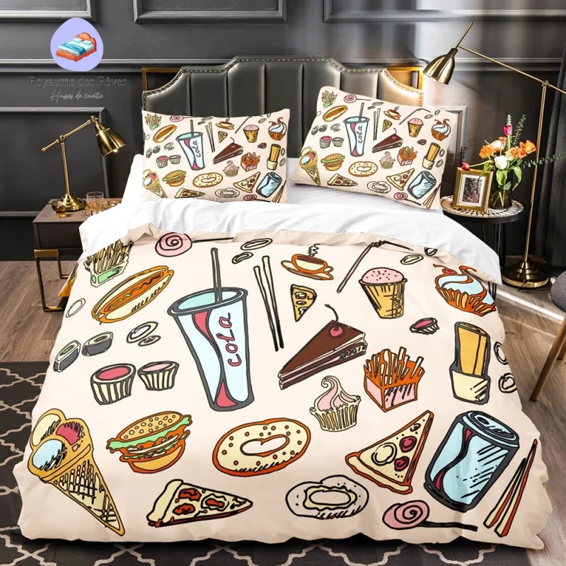 Housse de Couette Américaine Cola