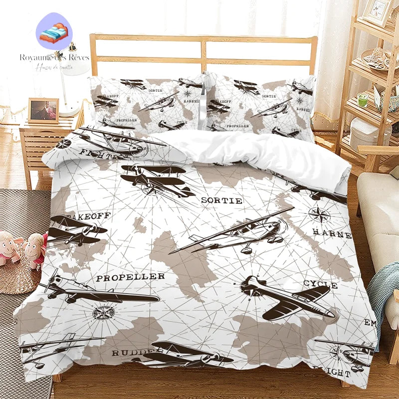 Housse de Couette Amérique Pearl Harbor