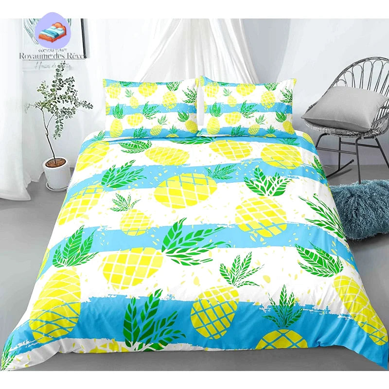 Housse de Couette Ananas Bébé