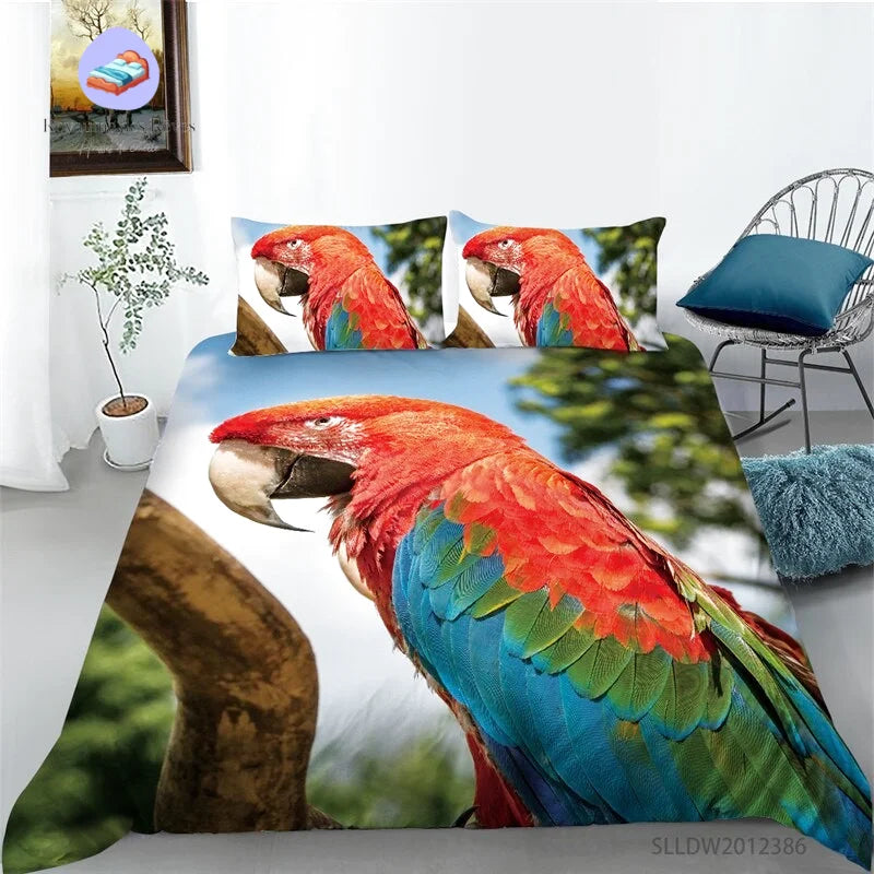 Housse de Couette Ara Rouge