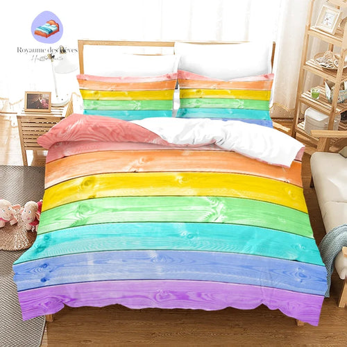 Copripiumino arcobaleno gay