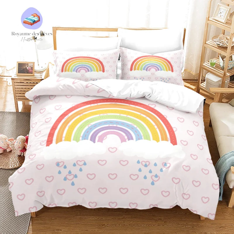 Housse de Couette Arc en Ciel Original