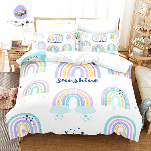 Copripiumino arcobaleno Sunshine