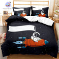 Housse de Couette Astronaute Satellite
