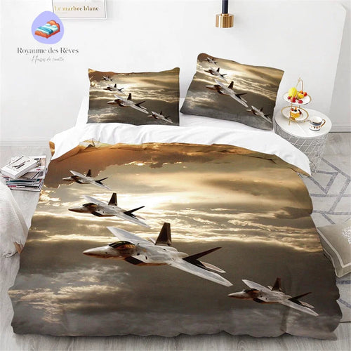 Air Force Airplane Duvet Cover