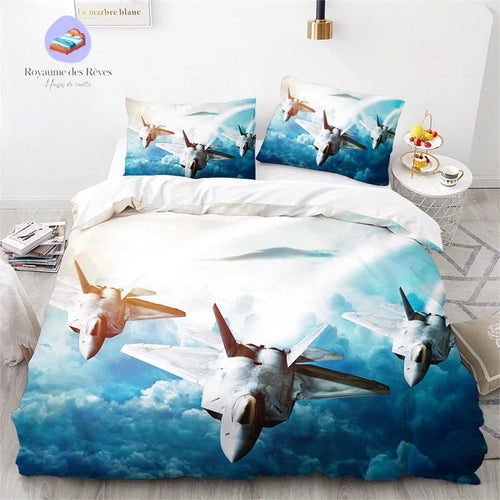 Force Plane Duvet Cover