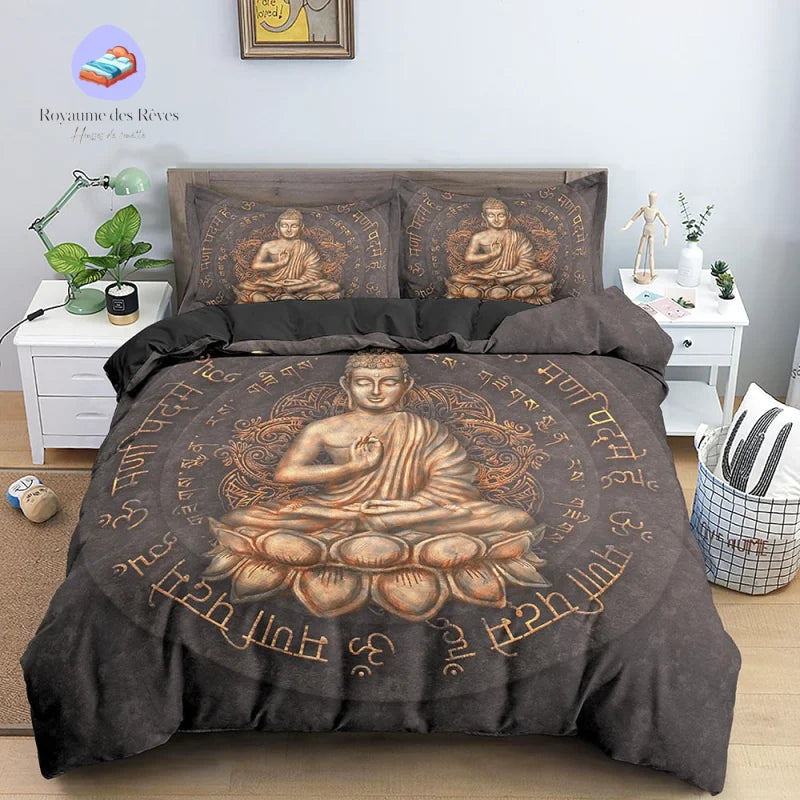 Housse de Couette Bouddha 1 Personne