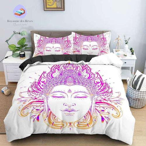 Well-being Buddha Duvet Cover