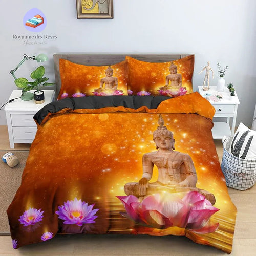 Buddha India Duvet Cover
