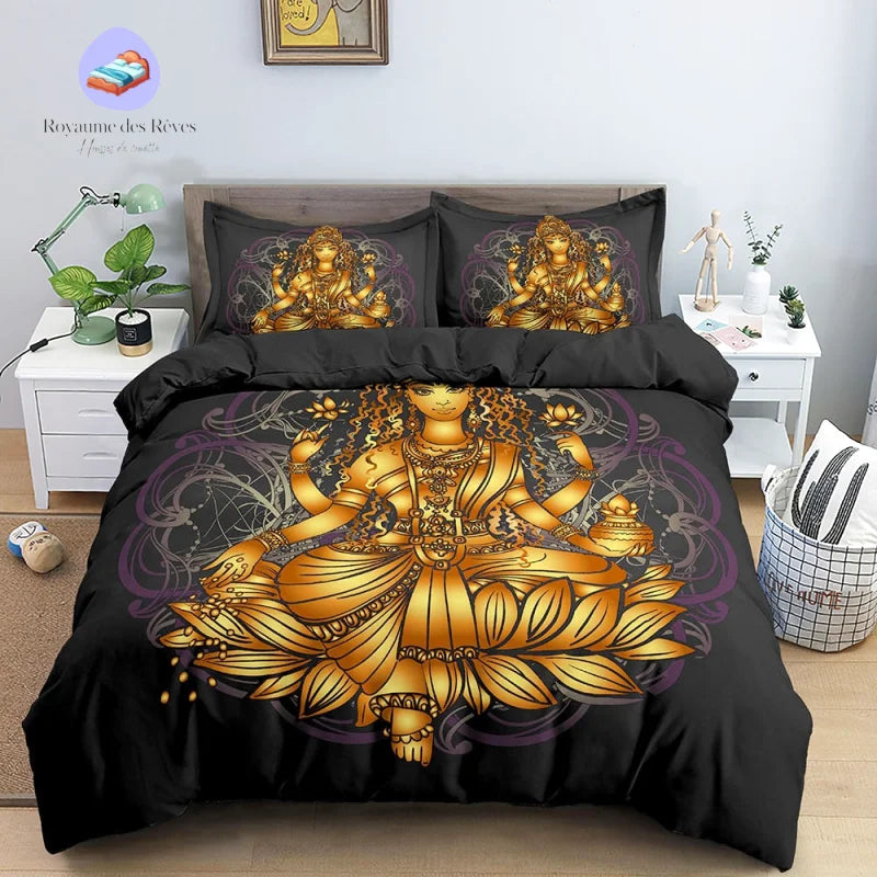 Housse de Couette Bouddha Orientale