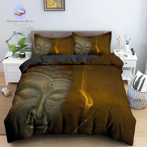 Zen Buddha Duvet Cover