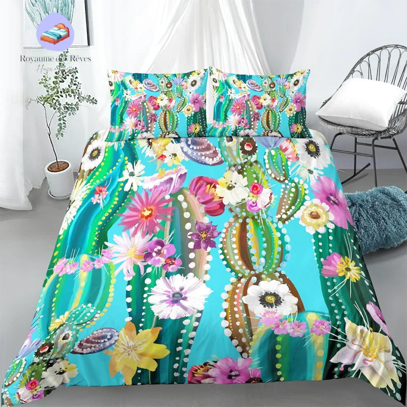 Housse de Couette Cactus 200x200
