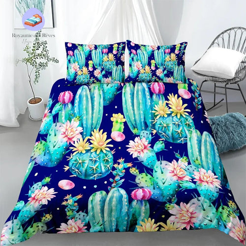 Children's Cactus Duvet Cover