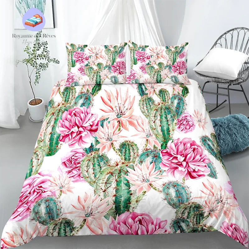 Housse de Couette Cactus Épine