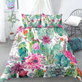 Housse de Couette Cactus Fleurs