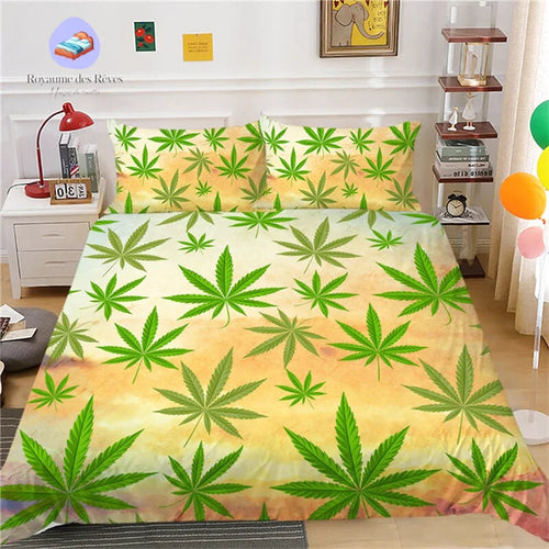Cannabis Africa Duvet Cover