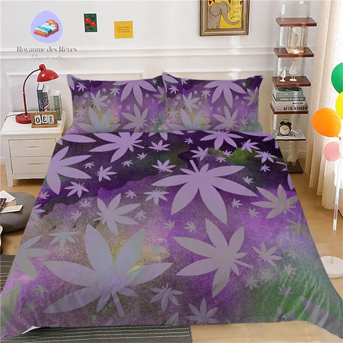 Cannabis Dubstep dekbedovertrek