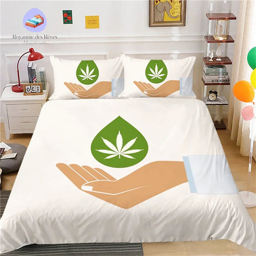 Cannabis Vie Duvet Cover
